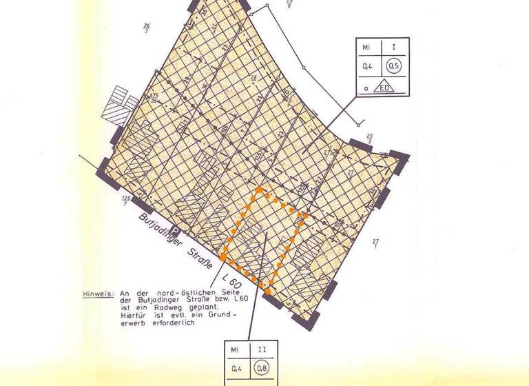 Grundstück zum Kauf 199.000 € 1.480 m² Grundstück Butjadinger Straße 20 Burhave Butjadingen 26969