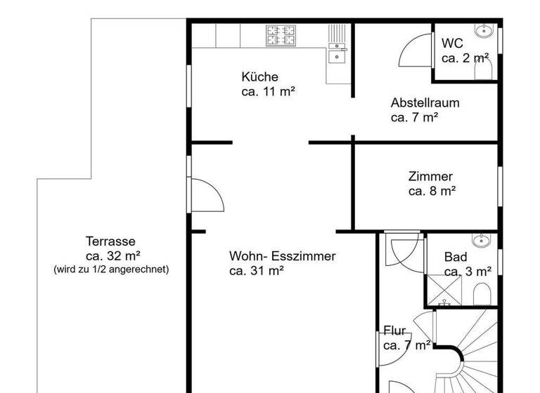 Haus zum Kauf 339.000 € 4 Zimmer 131 m² 270 m² Grundstück Stickgras/Annenriede Delmenhorst 27755