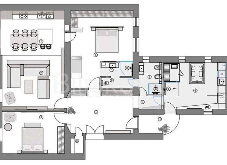 Wohnung zum Kauf 590.000 € 4 Zimmer 156 m² 3. Geschoss Knez Mislav