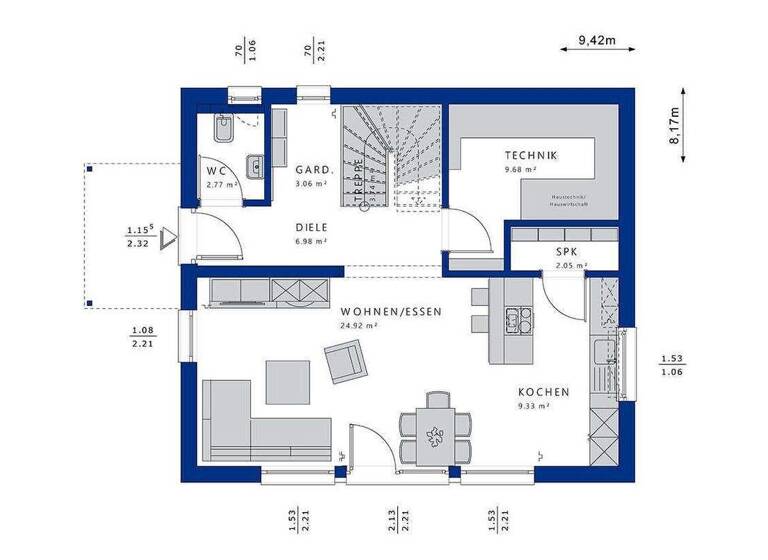 Haus zum Kauf 637.000 € 4,5 Zimmer 125 m² 680 m² Grundstück Thurn Heroldsbach 91336