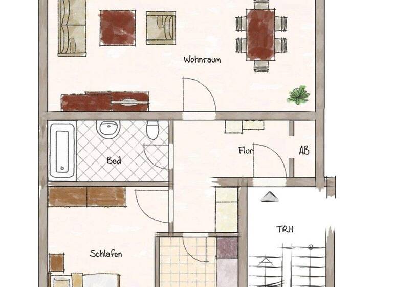 Wohnung zum Kauf 218.000 € 2 Zimmer 73 m² Widdig Bornheim 53332