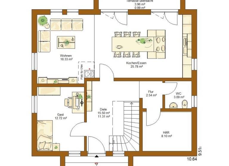 Einfamilienhaus zum Kauf provisionsfrei 418.000 € 5 Zimmer 157 m² 668 m² Grundstück Mulfingen 74673