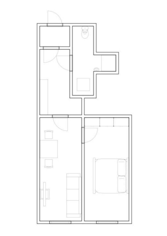 Wohnung zum Kauf 120.000 € 2 Zimmer 40,2 m²<br/>Wohnfläche 2.<br/>Geschoss Fröbelgasse 21 Lend Graz 8020