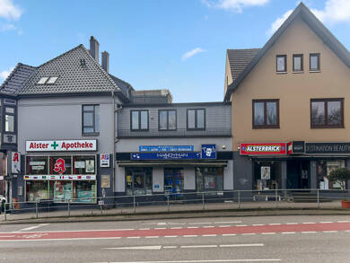 Laden zur Miete 1.290 € 2 Zimmer 44,4 m² Verkaufsfläche Ohlsdorf Hamburg 22335