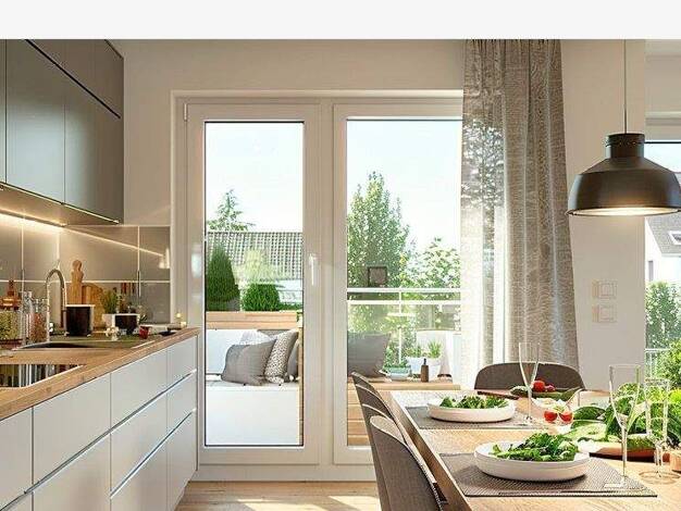 Maisonette zum Kauf - Neubau provisionsfrei 447.498 € 3,5 Zimmer 82,9 m² 2. Geschoss Kornburg Nürnberg 90455