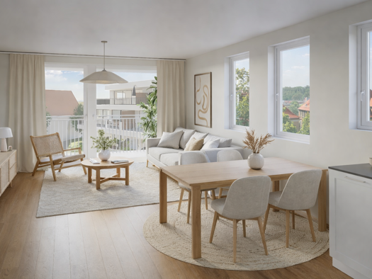 Wohnung zum Kauf provisionsfrei 461.000 € 2 Zimmer 62,5 m² 1. Geschoss Alemannenstraße 11 Holzgerlingen 71088