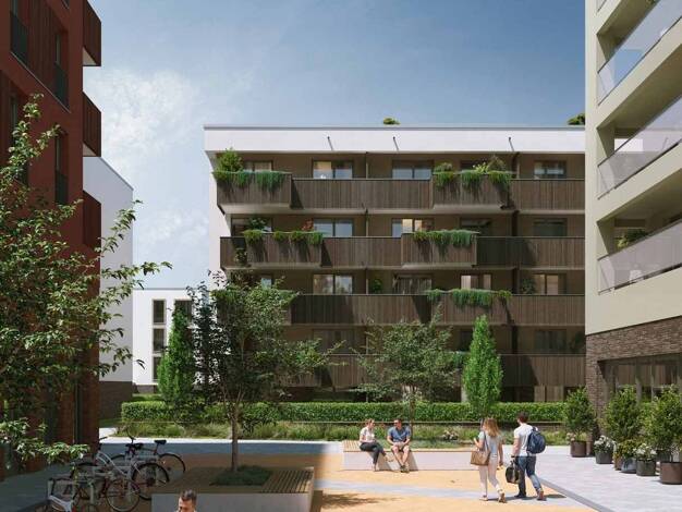 Wohnung zum Kauf - Neubau 313.000 € 2 Zimmer 48,8 m² 3. Geschoss Martinshöfe 17 Weingarten 88250