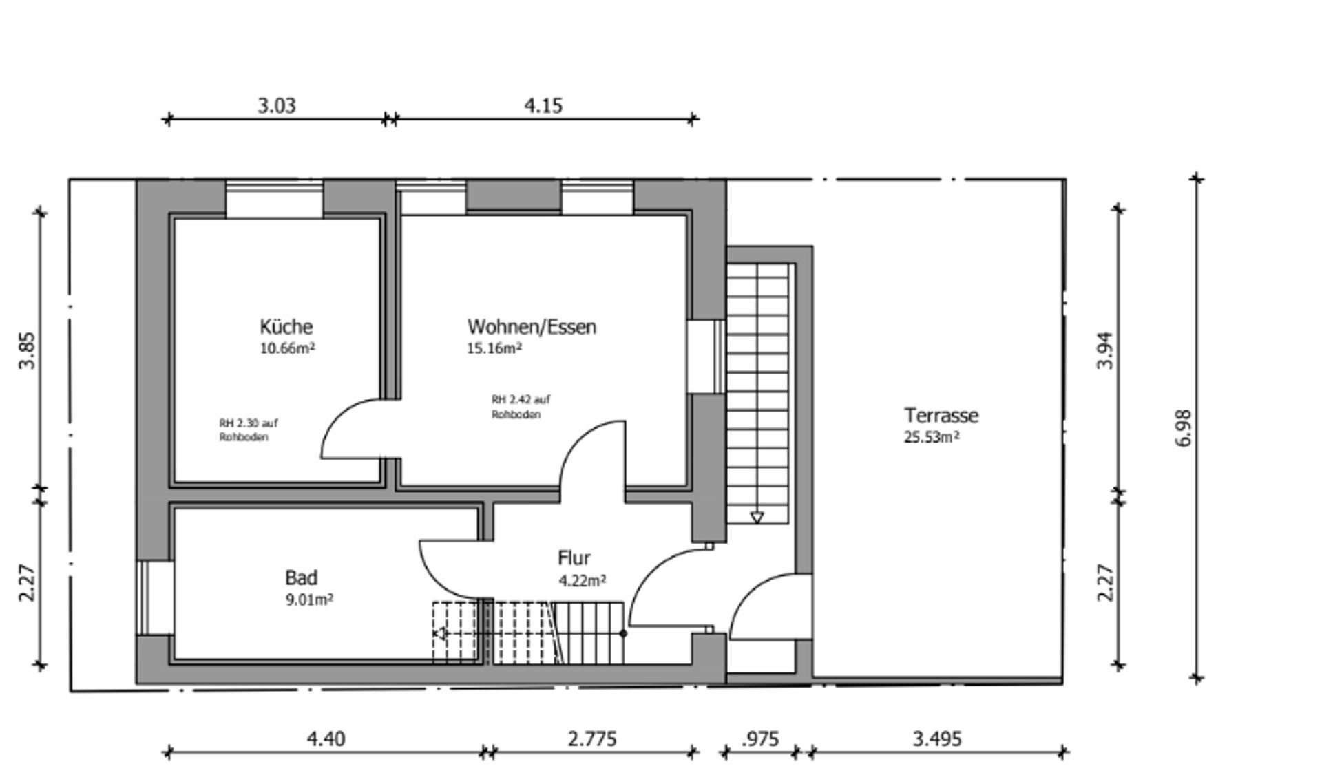 Doppelhaushälfte zum Kauf 289.000 € 3 Zimmer 119,2 m²<br/>Wohnfläche 100,2 m²<br/>Grundstück Bad Orb 63619