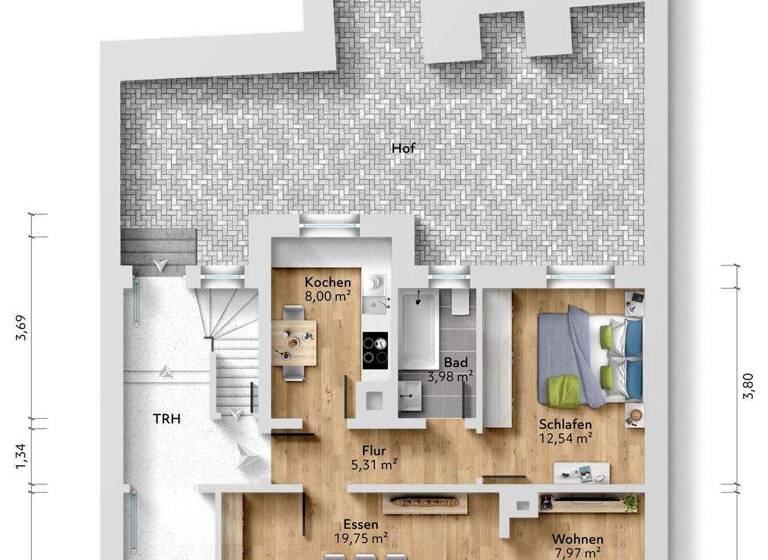 Mehrfamilienhaus zum Kauf als Kapitalanlage geeignet 798.000 € 10 Zimmer 183,7 m² 611 m² Grundstück Fischerhalde 54 Breisach Breisach am Rhein 79206
