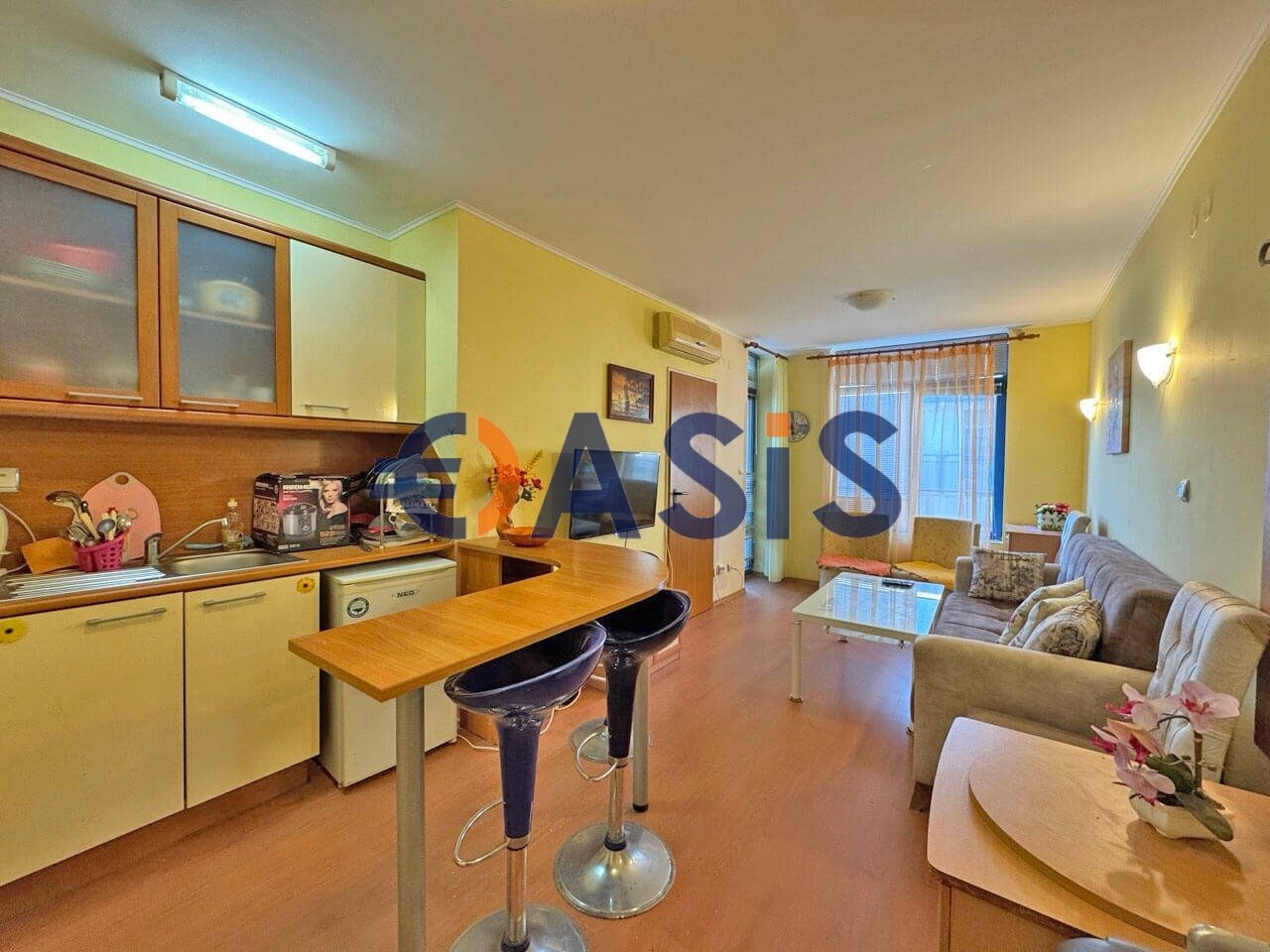 Studio zum Kauf provisionsfrei 56.500 € 2 Zimmer 46 m²<br/>Wohnfläche 4.<br/>Geschoss Slanchev Bryag Sunny Beach 8230