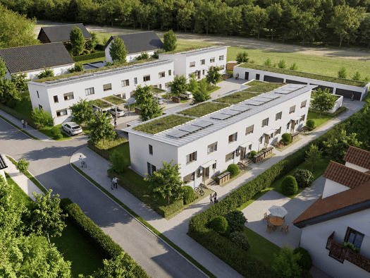 Reihenendhaus zum Kauf - Neubau provisionsfrei 904.000 € 5 Zimmer 118 m² 323 m² Grundstück Birkenweg Inhausermoos Haimhausen 85778