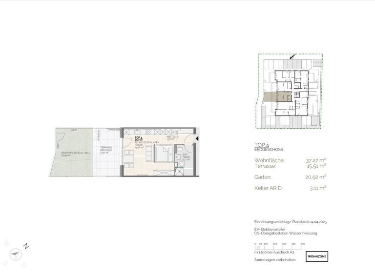 Studio zum Kauf - Erstbezug 185.000 € 1 Zimmer 37,3 m² EG Ried im Innkreis 4910