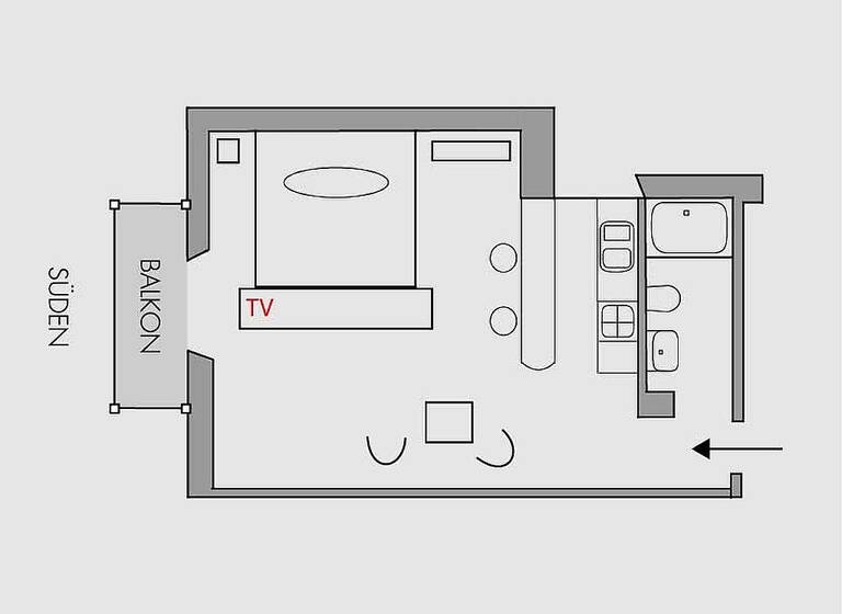 Studio zur Miete 1.350 € 1 Zimmer 41 m² EG frei ab sofort West Stuttgart 70197
