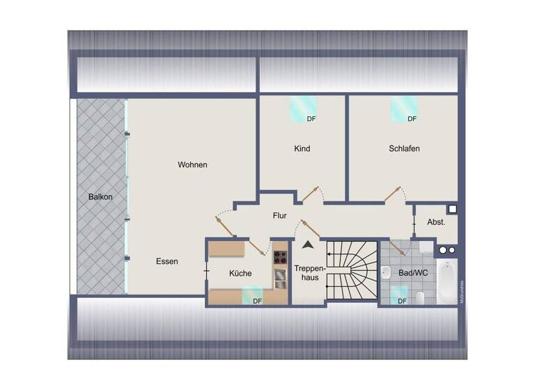 Wohnung zum Kauf 249.000 € 3 Zimmer 86 m² 1. Geschoss Wyhlen Grenzach-Wyhlen 79639