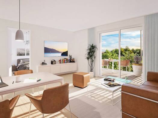 Wohnung zum Kauf provisionsfrei 365.800 € 2 Zimmer 57,5 m² 1. Geschoss Tronschweilerweg Ailingen Friedrichshafen 88048