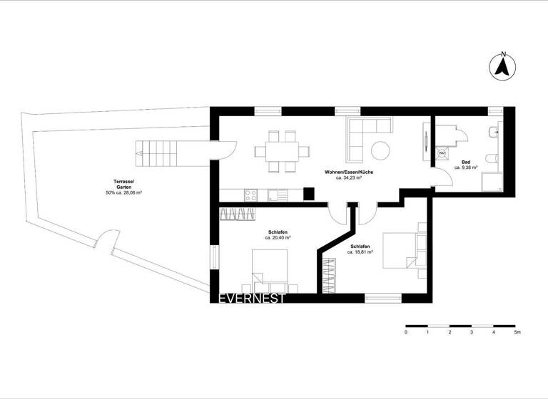 Wohnung zum Kauf 459.900 € 3 Zimmer 115 m² Bad Malente-Gremsmühlen Malente 23714
