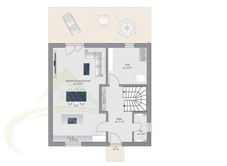 Einfamilienhaus zum Kauf 369.515 € 5 Zimmer 130 m²<br/>Wohnfläche 520 m²<br/>Grundstück Roth Roth 57539