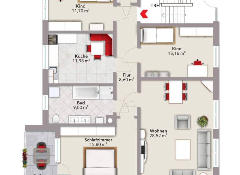 Wohnung zum Kauf 295.000 € 4 Zimmer 103 m² Mitte Delmenhorst 27753