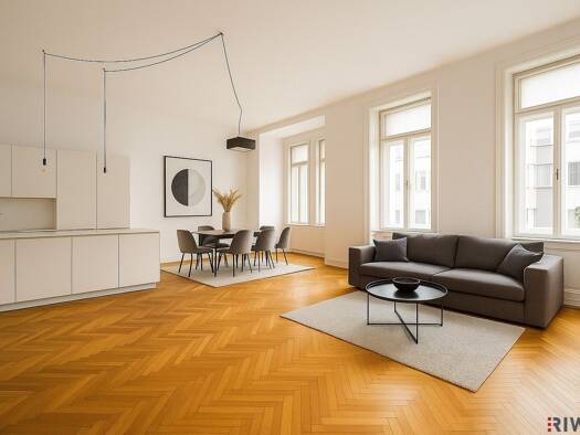 Wohnung zum Kauf 890.000 € 4 Zimmer 123,8 m² 2. Geschoss Wien 1070