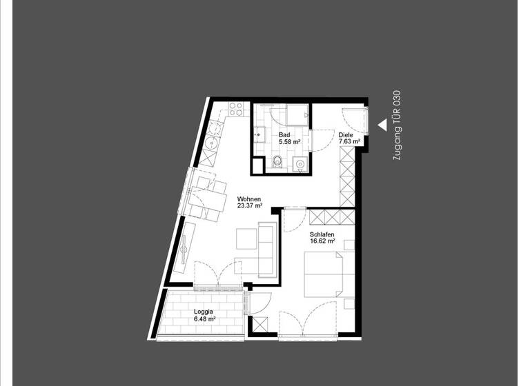 Studio zum Kauf - Neubau 279.900 € 2 Zimmer 53,2 m² 1. Geschoss Gudrunstraße 120 Wien(Stadt) 1100