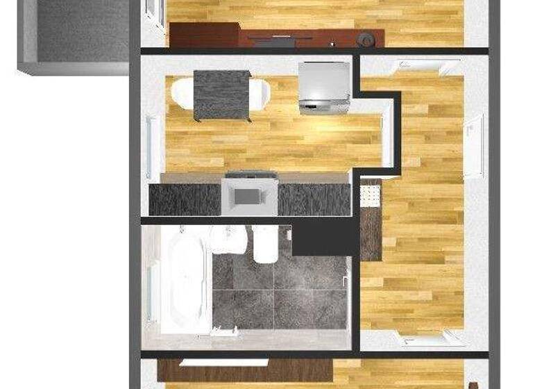 Wohnung zur Miete 370 € 2 Zimmer 52,1 m² 3. Geschoss frei ab 01.03.2026 Wilhelm-Bieser-Str. 15 Innenstadt Dessau-Roßlau 06844