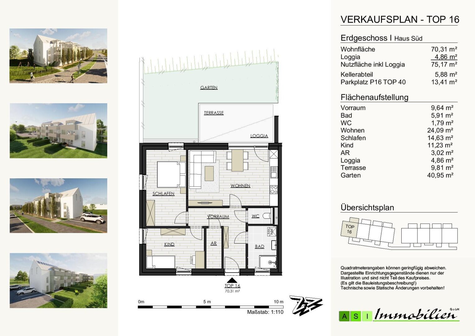 Wohnung zum Kauf 331.910 € 3 Zimmer 70,3 m²<br/>Wohnfläche EG<br/>Geschoss 01.05.2026<br/>Verfügbarkeit Schaffelhoferweg 1, 3 Gallneukirchen 4210