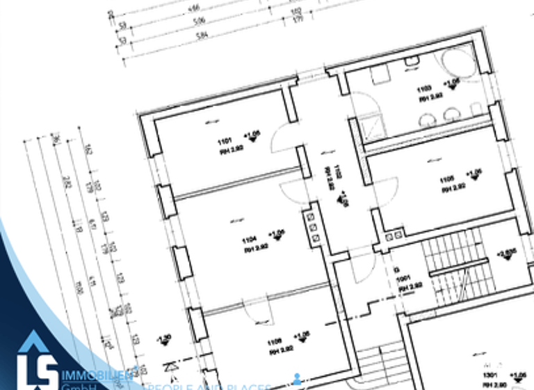 Wohnung zur Miete 500 € 3 Zimmer 83 m² 1. Geschoss frei ab 01.06.2026 Bahnhofsallee 1 Osterburg Osterburg (Altmark) 39606