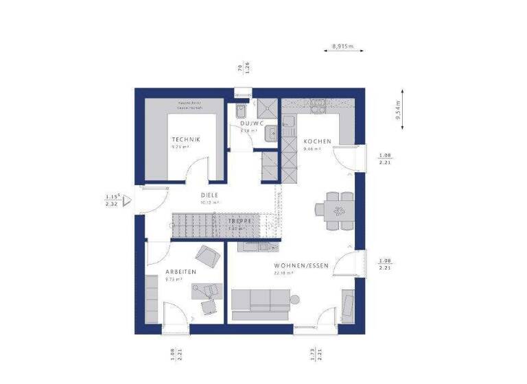 Einfamilienhaus zum Kauf 699.748 € 5 Zimmer 136 m² 547 m² Grundstück Cronenberg Wuppertal 42349