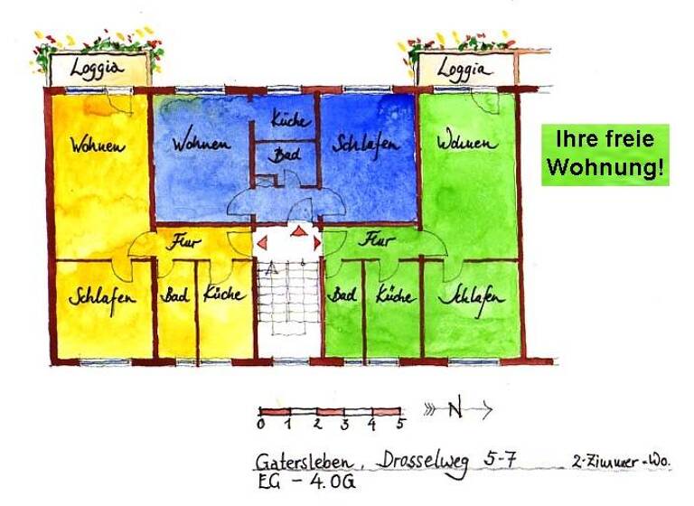Studio zur Miete 73 € 1 Zimmer 25,7 m² 3. Geschoss Gatersleben 06466