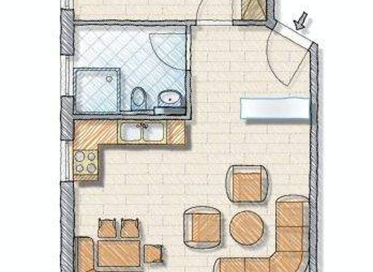 Wohnung zum Kauf provisionsfrei 210.000 € 2 Zimmer 50 m² 2. Geschoss Niedereschacher Straße 17 Dauchingen 78083