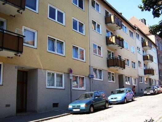 Wohnung zur Miete 440 € 1 Zimmer 23,6 m² 2. Geschoss frei ab sofort Webersplatz 15 Sebald Nürnberg 90403
