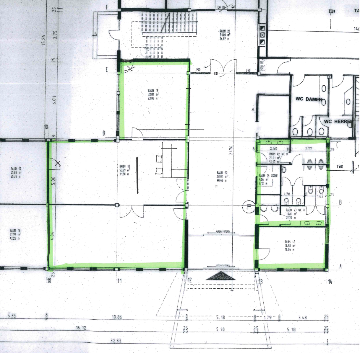 Bürofläche zur Miete provisionsfrei 1.200 € 5 Zimmer 150 m²<br/>Bürofläche Johannes Kepler str. 8 Bitburg Bitburg 54634