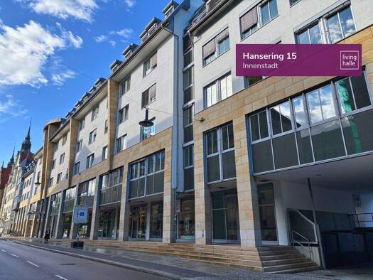 Bürofläche zur Miete 715 € 1,5 Zimmer 53,1 m² Bürofläche Hansering 15 Altstadt Halle 06108