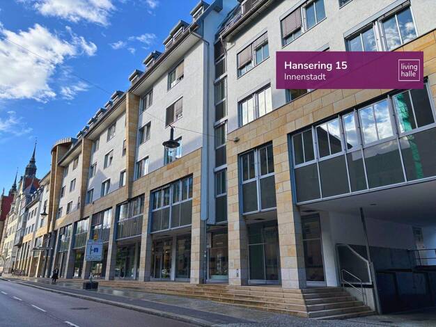 Bürofläche zur Miete 12,88 € 1,5 Zimmer 53,1 m² Bürofläche Hansering 15 Altstadt Halle 06108