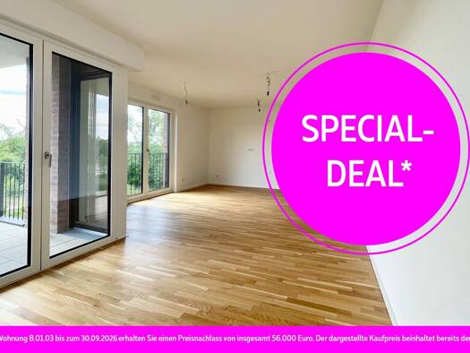 Wohnung zum Kauf - Neubau provisionsfrei 559.000 € 4 Zimmer 109,3 m² Am Kesselhaus 4 Okriftel Hattersheim 65795