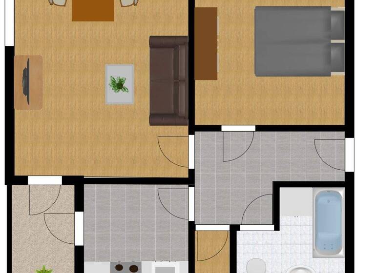 Wohnung zur Miete 520 € 2 Zimmer 46,3 m² 4. Geschoss frei ab 01.05.2026 Heining Passau 94036