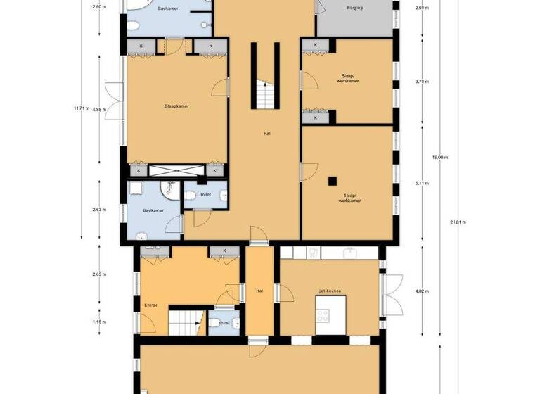 Bauernhaus zum Kauf 1.500.000 € 8 Zimmer 437 m² 1.930 m² Grundstück steenweg 2 haaften 4175 AD