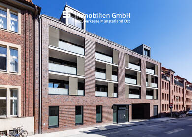Wohnung zur Miete - Neubau 1.200 € 2 Zimmer 66 m² 2. Geschoss Hansaplatz Münster 48155