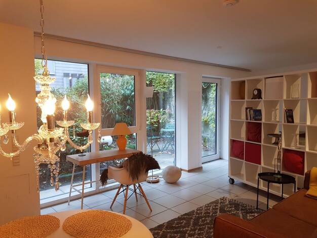 Terrassenwohnung zur Miete 1.290 € 1,5 Zimmer 65 m² Geschoss EG/2 frei ab sofort Sülz Köln 50937