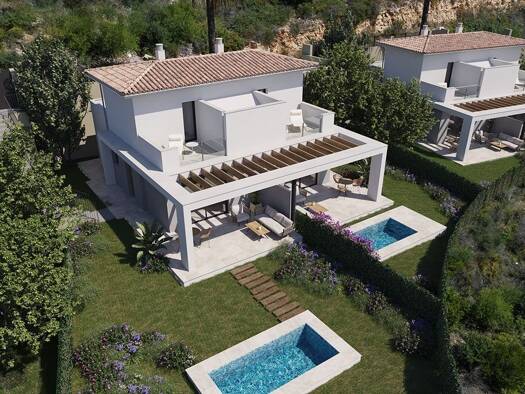 Doppelhaushälfte zum Kauf - Erstbezug provisionsfrei 712.000 € 5 Zimmer 150 m² 442 m² Grundstück Cala Romántica 07680