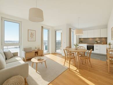 Wohnung zur Miete - Erstbezug 895 € 2 Zimmer 58,7 m² 1. Geschoss Bemerode Hannover 30539