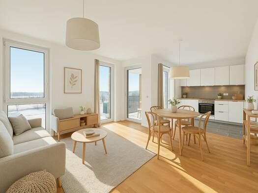 Wohnung zur Miete - Erstbezug 895 € 2 Zimmer 58,7 m² 1. Geschoss frei ab 01.09.2025 Bemerode Hannover 30539