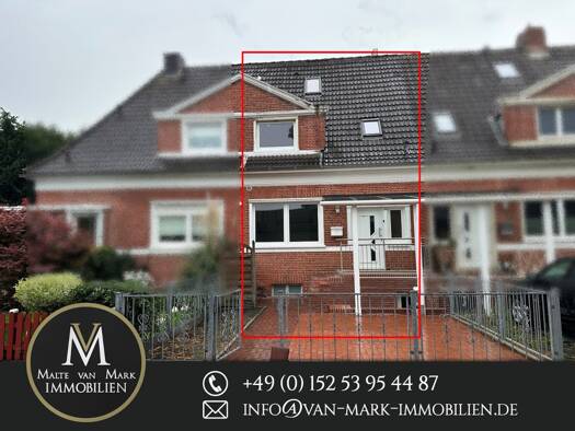 Reihenmittelhaus zum Kauf 166.000 € 3 Zimmer 89 m² 240 m² Grundstück Barenburg Emden 26721