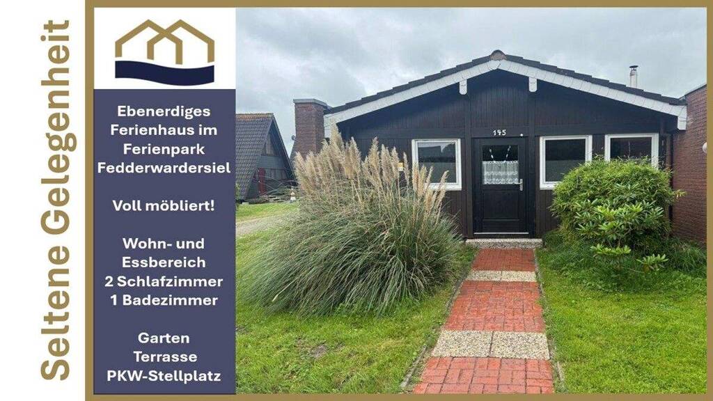 Haus zum Kauf 169.000 € 3 Zimmer 60 m² 315 m² Grundstück Am Yachthafen 145 Fedderwardersiel Butjadingen / Fedderwardersiel 26969