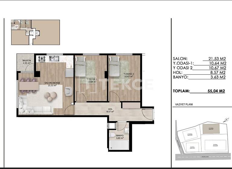 Studio zum Kauf 603.000 € 4 Zimmer 177 m² EG Istanbul 34349