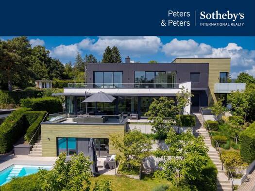 Villa zum Kauf provisionsfrei 6.400.000 € 10 Zimmer 367 m² 1.128 m² Grundstück Sonnenberg Wiesbaden 65193