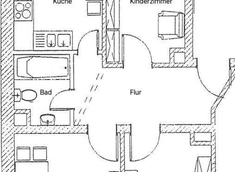 Wohnung zum Kauf provisionsfrei 185.000 € 3 Zimmer 65 m²<br/>Wohnfläche 2.<br/>Geschoss Taubestraße 39 Schönefeld-Abtnaundorf Leipzig 04347