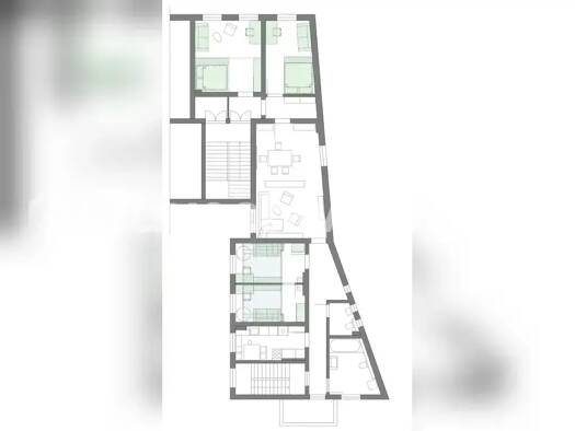 Wohnung zur Miete Tauschwohnung 1.300 € 5 Zimmer 133 m² 1. Geschoss Bornstedt Potsdam 14469