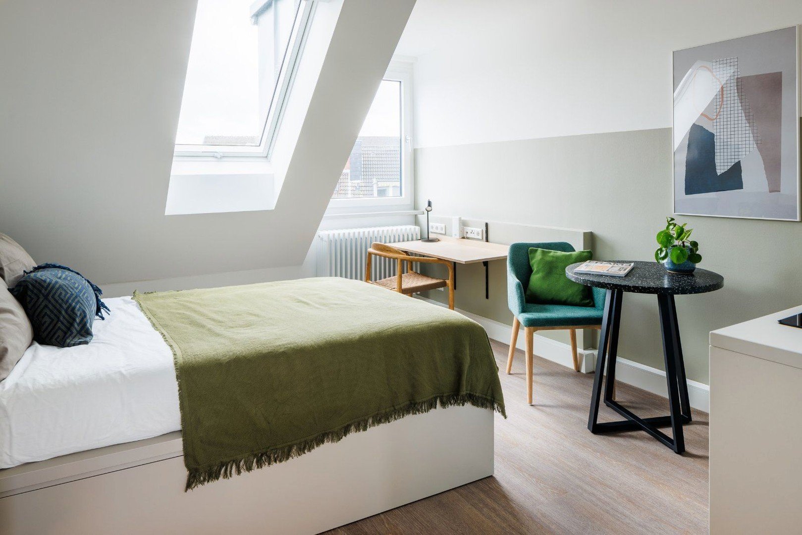 Wohnung zur Miete Wohnen auf Zeit 1.368 € 1 Zimmer 22 m²<br/>Wohnfläche ab sofort<br/>Verfügbarkeit Mefferdatisstraße 23 Markt Aachen 52062