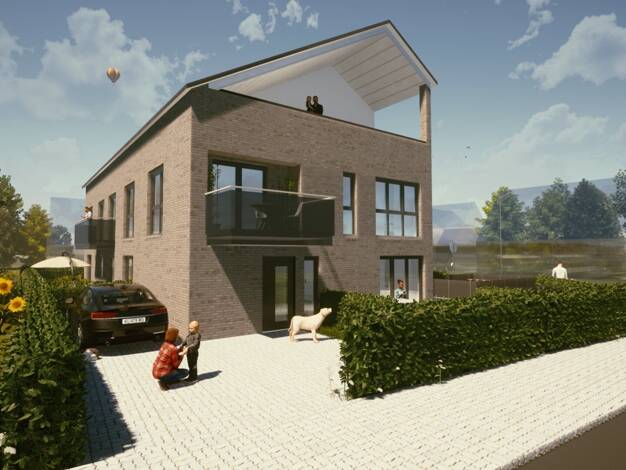 Wohnung zur Miete - Erstbezug 770 € 2 Zimmer 55,2 m² 1. Geschoss frei ab 01.10.2025 Emsdetten 48282